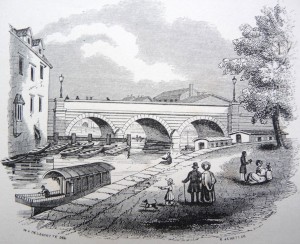 Folly Bridge - Ingram Folly Bridge - where all Alice's boat trips began
