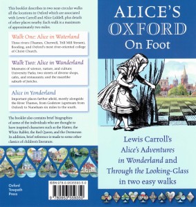 Alice's Oxford on Foot cover